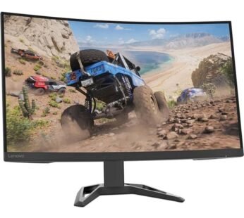 Lenovo G32qc-30 Monitor – 31.5″ QHD Curved Display – 165hz Refresh Rate – Eye Comfort