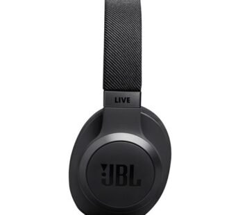 JBL Live 770NC Over-Ear Noise Cancelling Bluetooth Headphones – Black